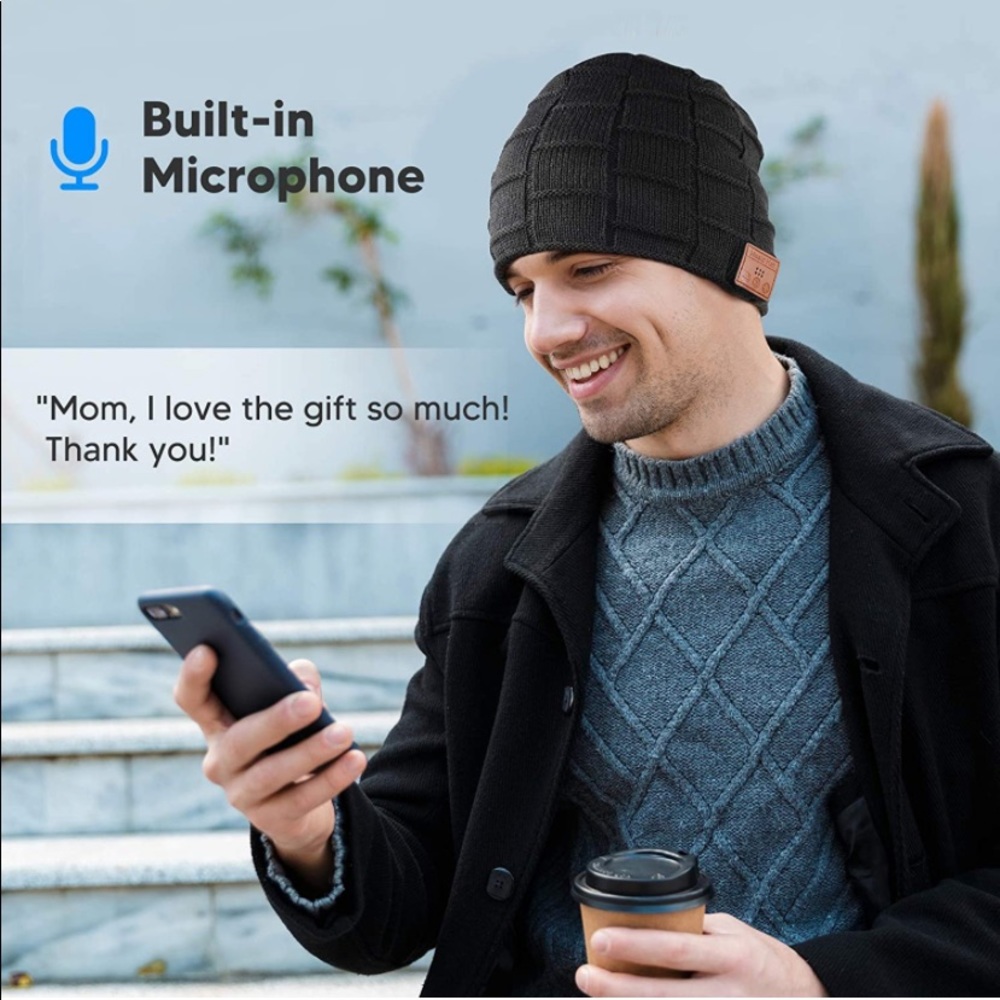 Bluetooth Beanie hat - Picture 5 of 8